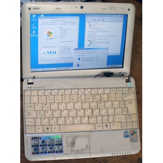 Нетбук MSI Wind U100 (Intel Atom N270 1.66Ghz /1024Mb DDR2 /120Gb /10" 1024x600) - Пермь