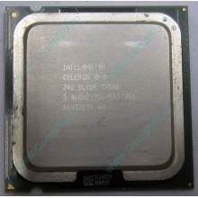 Процессор Intel Celeron D 346 (3.06GHz /256kb /533MHz) SL9BR s.775 (Пермь)